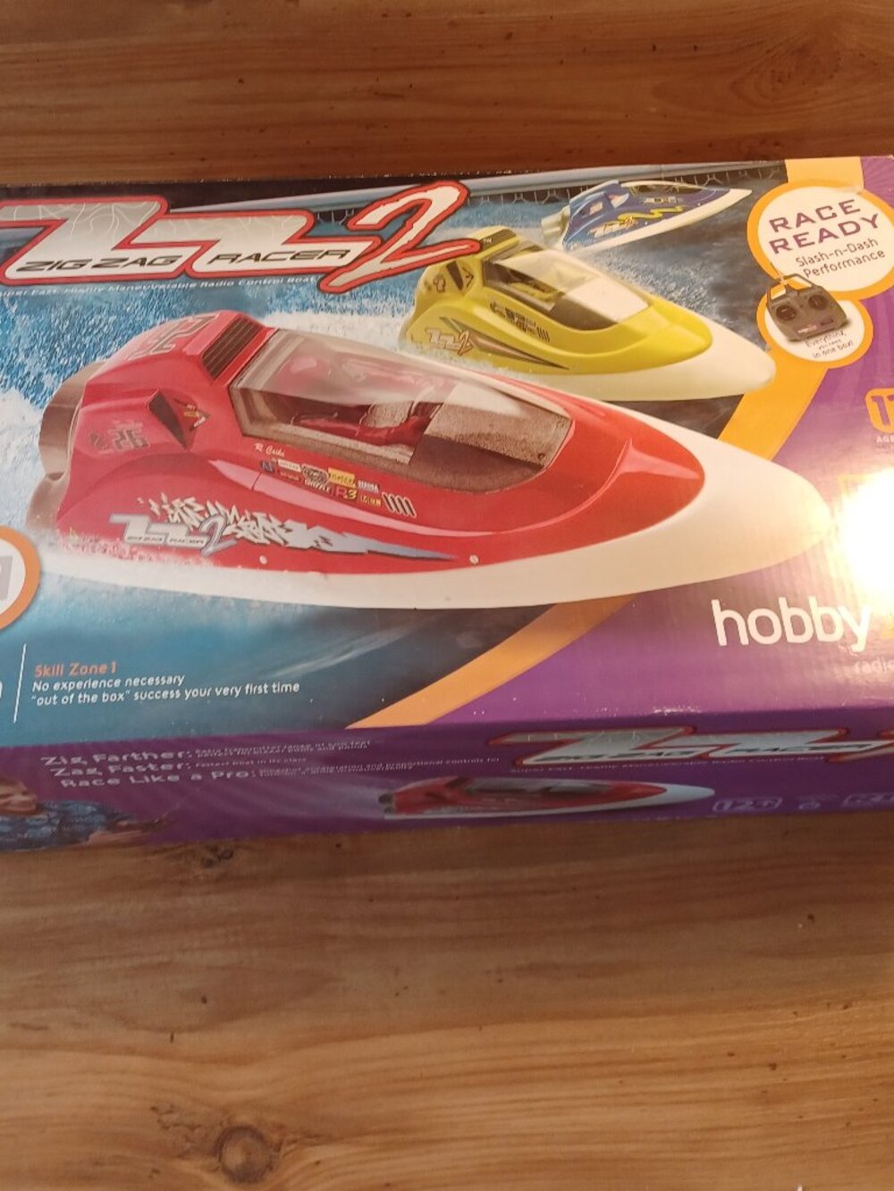 Hobby Zone Zig Zag Racer 2 Yellow RC Boat